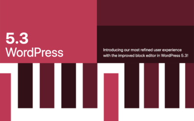 WordPress 5.3 Kirk Update