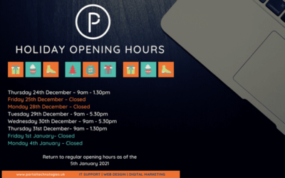 Portal Creative Christmas Opening Times