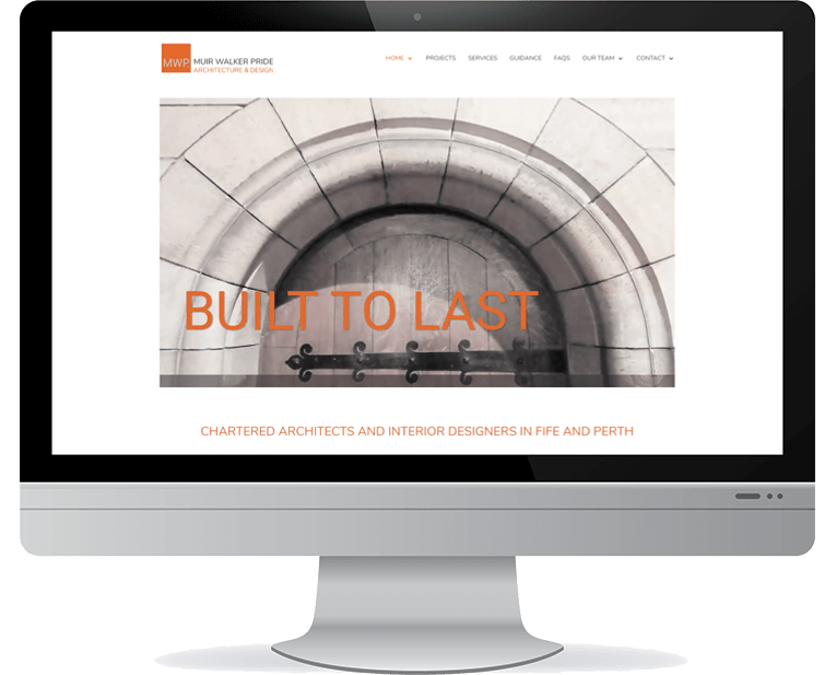 Muir Walker Pride web design