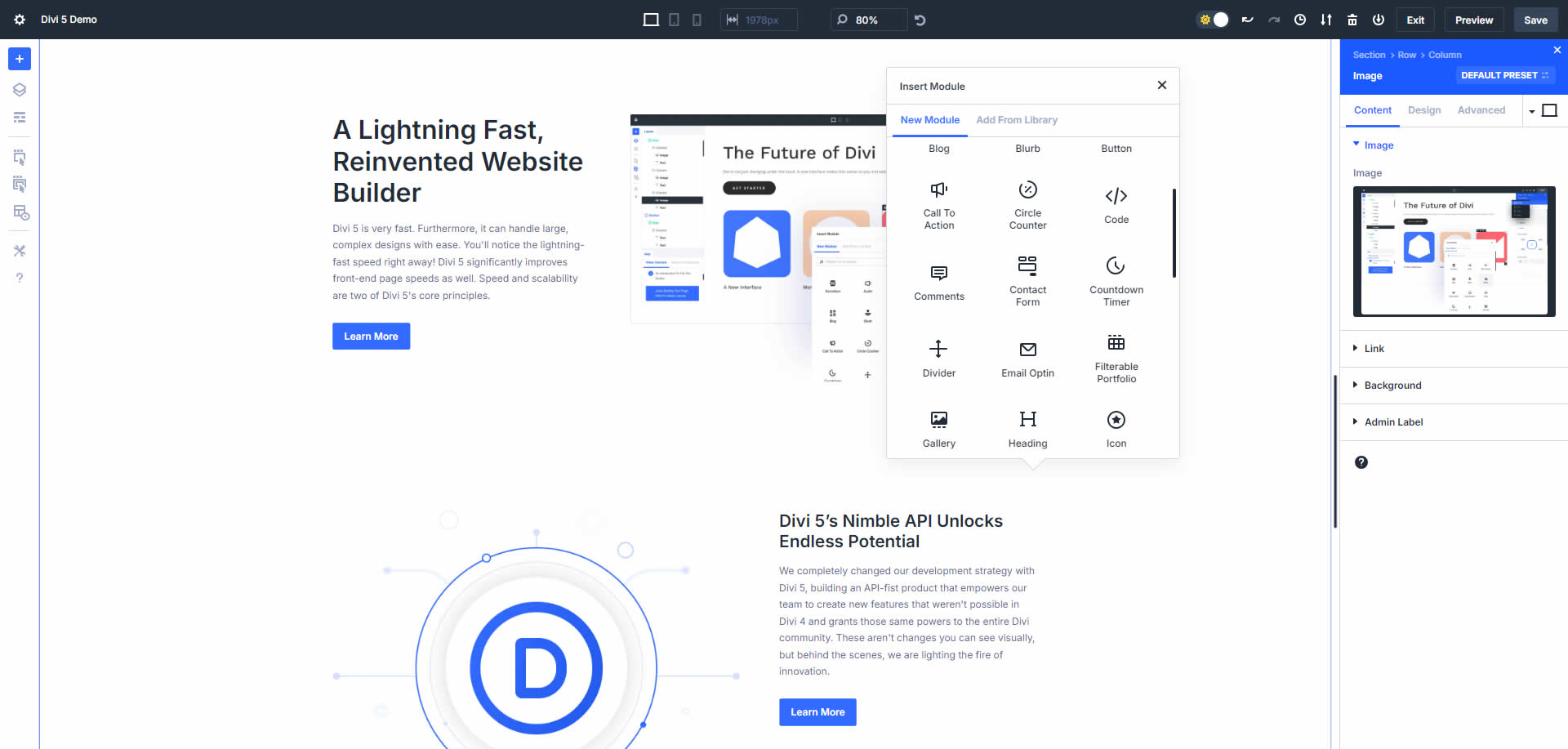 fast divi 5